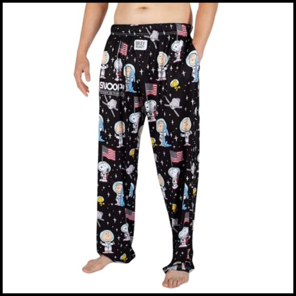 Polyester Blend Lounge Pants with Drawstring Wais… - image 2